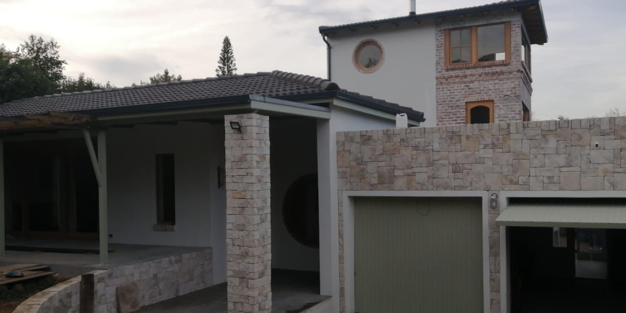 Front elevation of new home